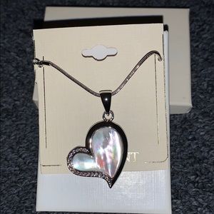 Opal Heart Necklace